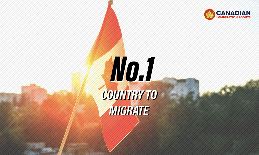 Why is Canada the No.1 country to migrate?