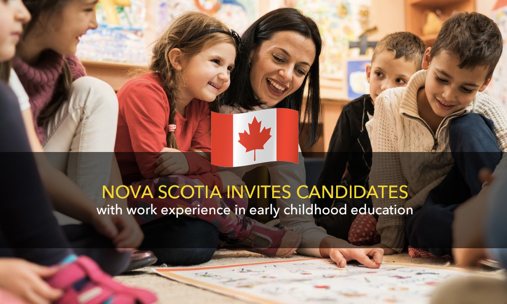 Nova Scotia invites candidates with work experience in early childhood education